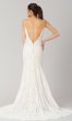 Hazel: Beaded Long Lace Wedding Dress by KL-300113