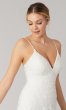Alicia: V-Neck Lace Wedding Dress KL-300115