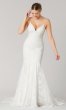 Alicia: V-Neck Lace Wedding Dress KL-300115