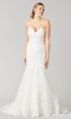 Jewel: Long Mermaid Lace Wedding Dress by KL-300117