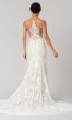 Mariah: Illusion-Back Lace Wedding Dress by KL-300121