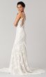 Mariah: Illusion-Back Lace Wedding Dress by KL-300121