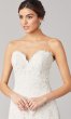 Meghan: Strapless Lace Long Wedding Dress KL-300122