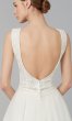 Elizabeth: Lace-Bodice Long Wedding Dress by KL-300126