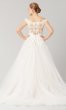 Catherine: Off-Shoulder Long Wedding Gown by KL-300130