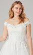Catherine: Off-Shoulder Long Wedding Gown by KL-300130