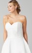 Emily: Strapless Long Wedding Dress by KL-300132