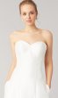 Laura: A-Line Long Satin Wedding Gown by KL-300134