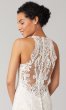 Irene: Lace High-Neck Wedding Dress by KL-300137