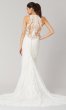Irene: Lace High-Neck Wedding Dress by KL-300137