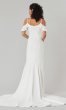 Angela: Cold-Shoulder Long Wedding Dress by KL-300143