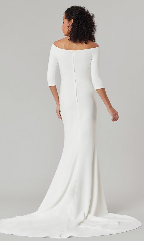 Ada: Off-the-Shoulder Formal Wedding Dress KL-300145
