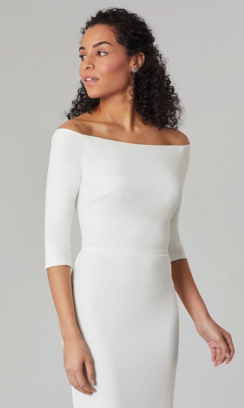 Ada: Off-the-Shoulder Formal Wedding Dress KL-300145