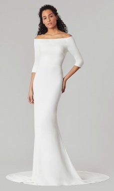 Ada: Off-the-Shoulder Formal Wedding Dress KL-300145