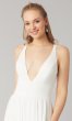 Tanana: Open-Back Chiffon Wedding Dress by KL-300151