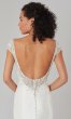 Joan: Cap-Sleeve Long Wedding Dress by KL-300158