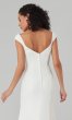 Vera: Cap-Sleeve Long Formal Wedding Dress KL-300159
