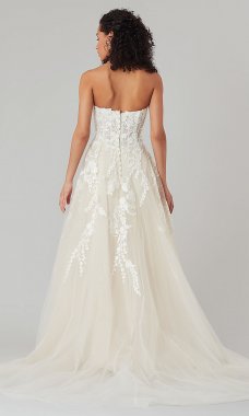 Victoria: Long Sweetheart Wedding Dress by KL-300160CIV