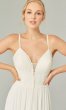 Siene: Long Bohemian Ivory Bridal Gown KL-300172