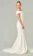Michelle: Off-the-Shoulder Long Bridal Dress KL-300179
