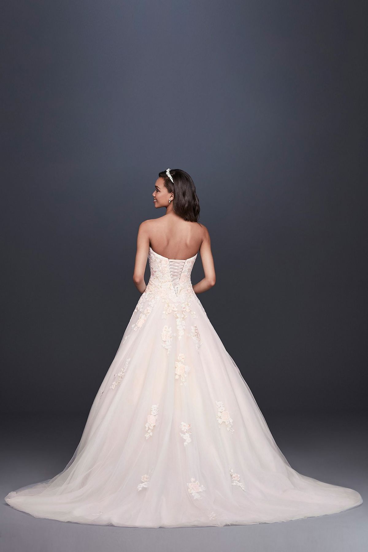 David's Bridal Collection Style #V3902 New Wedding Dress Save 34